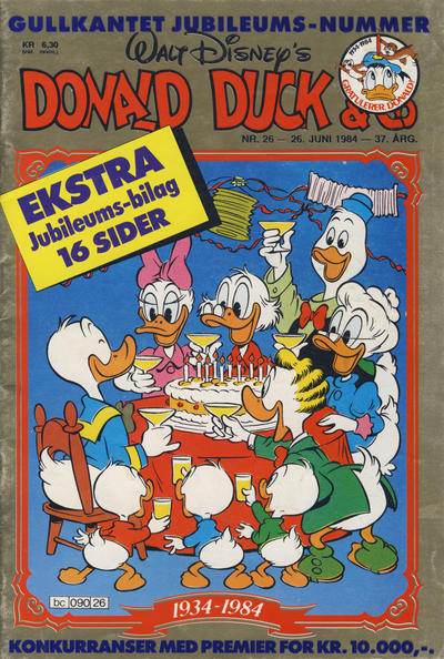 Cover for Donald Duck & Co (Hjemmet / Egmont, 1948 series) #26/1984