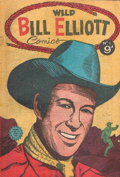 Cover for Wild Bill Elliott Comics (Horwitz, 1950 ? series) #1