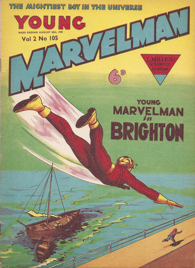 Cover for Young Marvelman (L. Miller & Son, 1954 series) #105