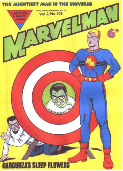 Cover for Marvelman (L. Miller & Son, 1954 series) #108