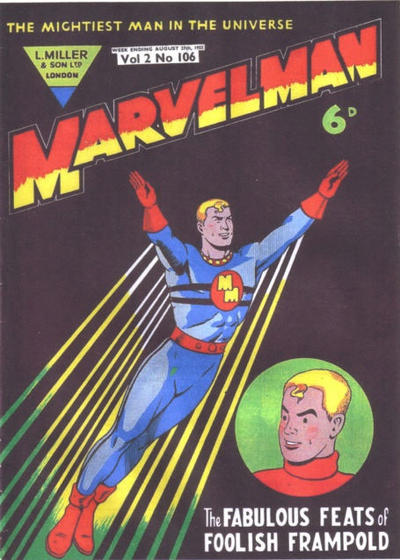 Cover for Marvelman (L. Miller & Son, 1954 series) #106