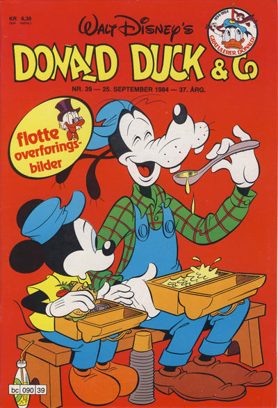 Cover for Donald Duck & Co (Hjemmet / Egmont, 1948 series) #39/1984