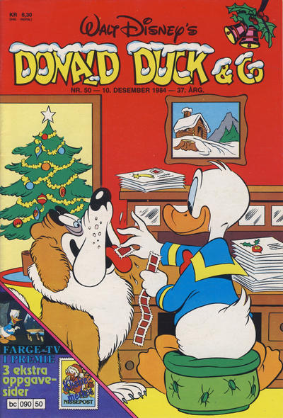 Cover for Donald Duck & Co (Hjemmet / Egmont, 1948 series) #50/1984