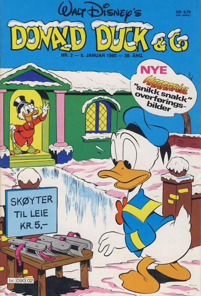 Cover for Donald Duck & Co (Hjemmet / Egmont, 1948 series) #2/1985