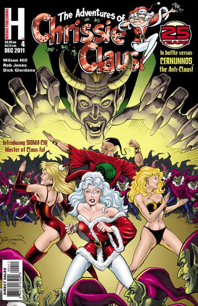 Cover for The Adventures of Chrissie Claus (Heroic Publishing, 1991 series) #4