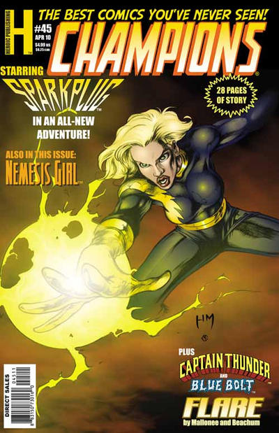Cover for Champions (Heroic Publishing, 2005 series) #45