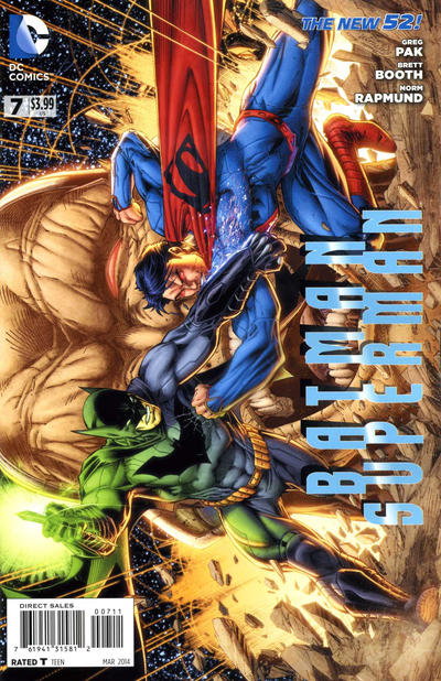 Cover for Batman / Superman (DC, 2013 series) #7