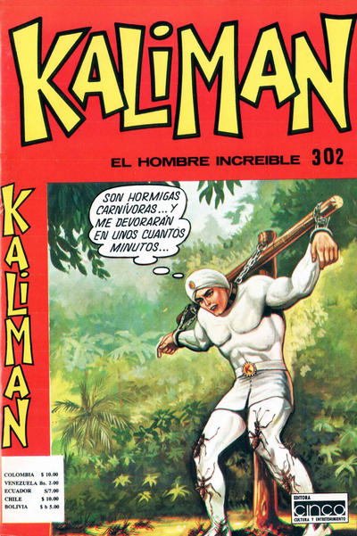 Cover for Kaliman (Editora Cinco, 1976 series) #302