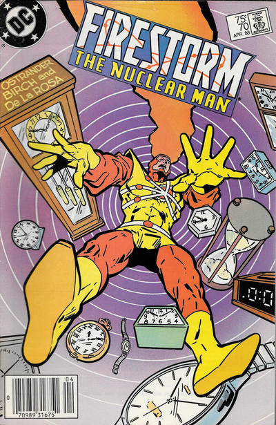 Cover for Firestorm the Nuclear Man (DC, 1987 series) #70 [Newsstand]
