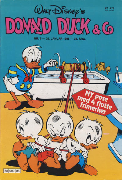 Cover for Donald Duck & Co (Hjemmet / Egmont, 1948 series) #5/1985