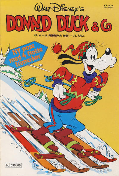 Cover for Donald Duck & Co (Hjemmet / Egmont, 1948 series) #6/1985