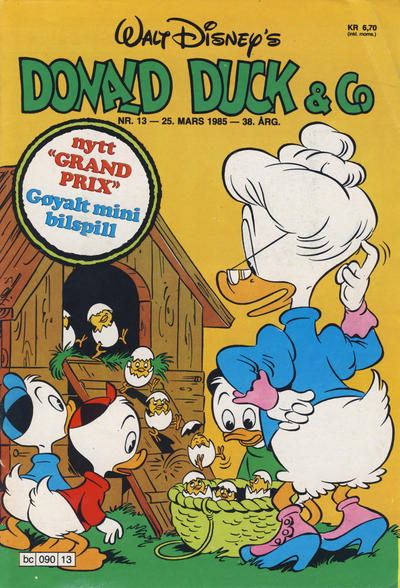 Cover for Donald Duck & Co (Hjemmet / Egmont, 1948 series) #13/1985