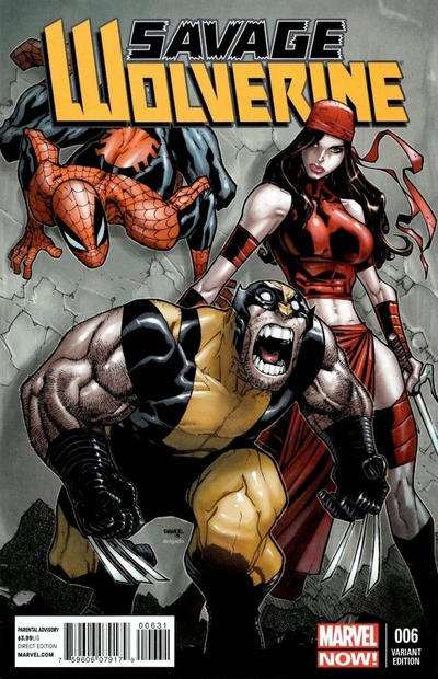 Cover for Savage Wolverine (Marvel, 2013 series) #6 [Humberto Ramos Variant]