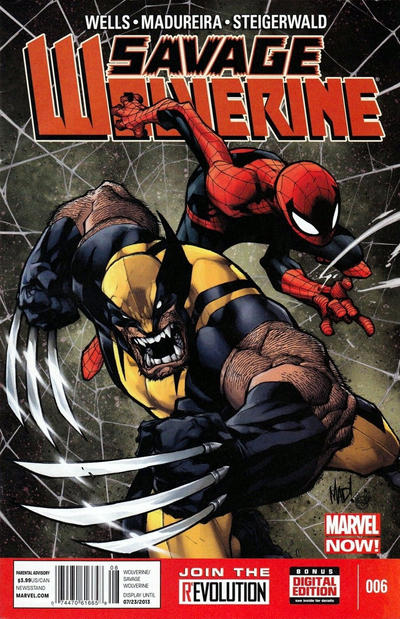 Cover for Savage Wolverine (Marvel, 2013 series) #6 [Newsstand]