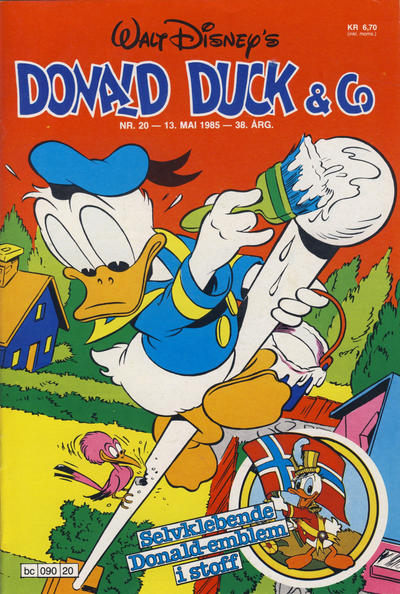 Cover for Donald Duck & Co (Hjemmet / Egmont, 1948 series) #20/1985
