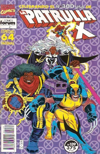 Cover for La Patrulla-X (Planeta DeAgostini, 1985 series) #139