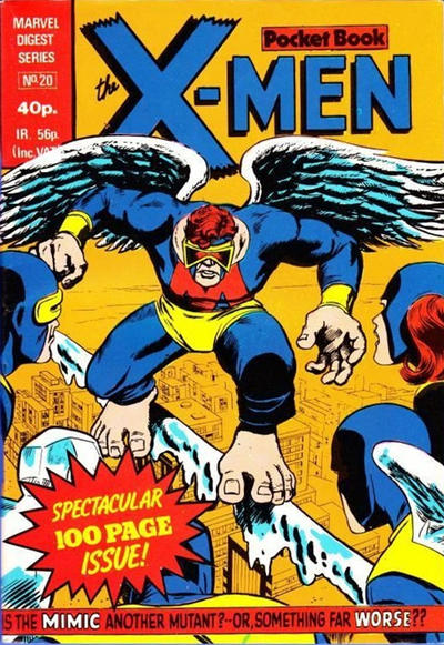 Cover for X-Men Pocketbook (Marvel UK, 1981 series) #20