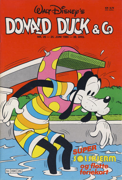 Cover for Donald Duck & Co (Hjemmet / Egmont, 1948 series) #26/1985