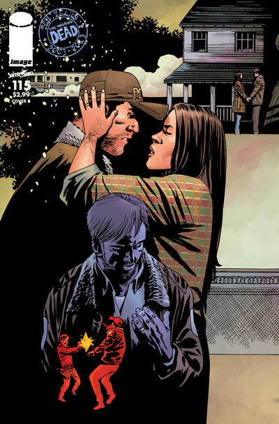 Cover for The Walking Dead (Image, 2003 series) #115 [Cover B]