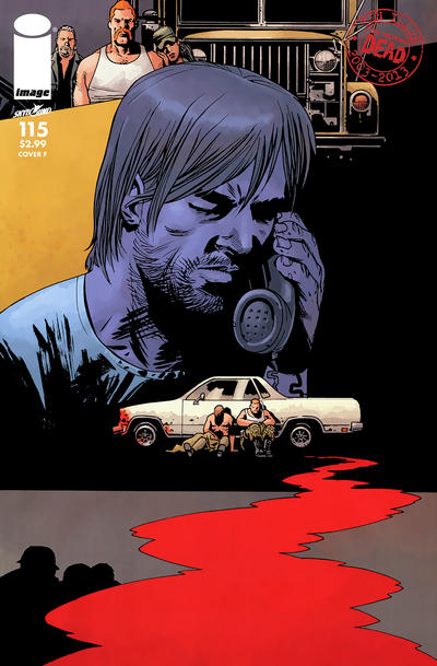 Cover for The Walking Dead (Image, 2003 series) #115 [Cover F]
