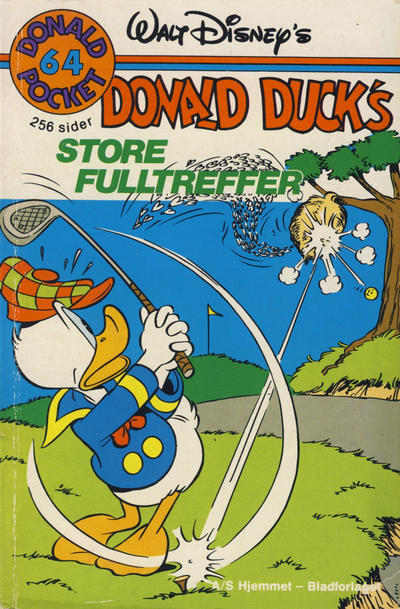 Cover for Donald Pocket (Hjemmet / Egmont, 1968 series) #64 - Donald Duck's store fulltreffer [1. opplag]