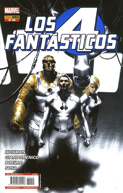 Cover for Los 4 Fantásticos (Panini España, 2008 series) #55