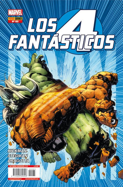 Cover for Los 4 Fantásticos (Panini España, 2008 series) #63