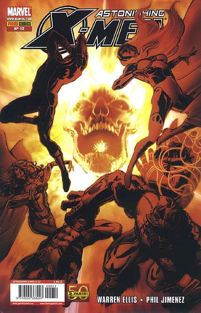 Cover for Astonishing X-Men (Panini España, 2010 series) #12