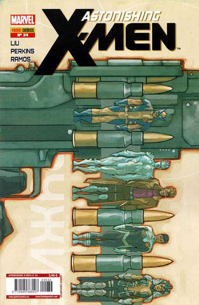 Cover for Astonishing X-Men (Panini España, 2010 series) #34
