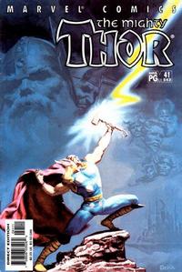 Cover for Thor (Marvel, 1998 series) #41 (543) [Direct Edition]