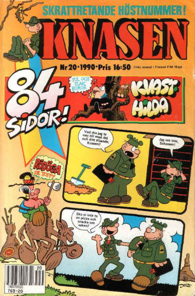 Cover for Knasen (Semic, 1970 series) #20/1990