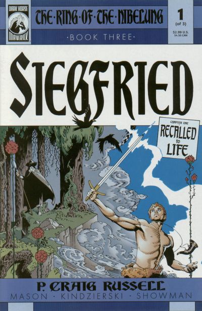 Cover for The Ring of the Nibelung Vol. 3 [Siegfried] (Dark Horse, 2000 series) #1