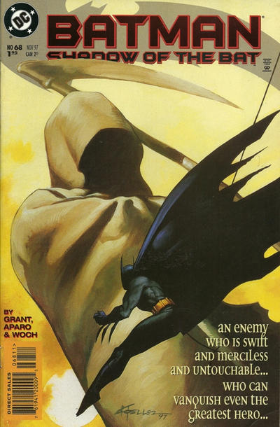 Cover for Batman: Shadow of the Bat (DC, 1992 series) #68 [Direct Sales]