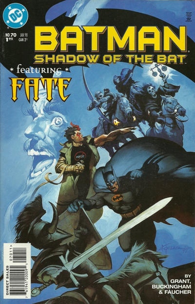 Cover for Batman: Shadow of the Bat (DC, 1992 series) #70 [Direct Sales]