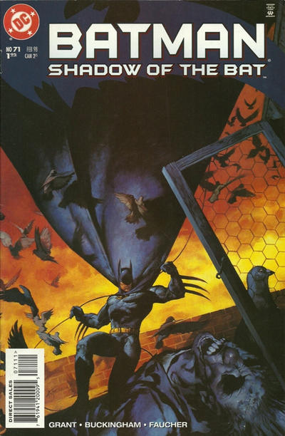 Cover for Batman: Shadow of the Bat (DC, 1992 series) #71 [Direct Sales]