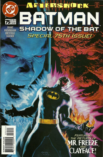 Cover for Batman: Shadow of the Bat (DC, 1992 series) #75 [Direct Sales]