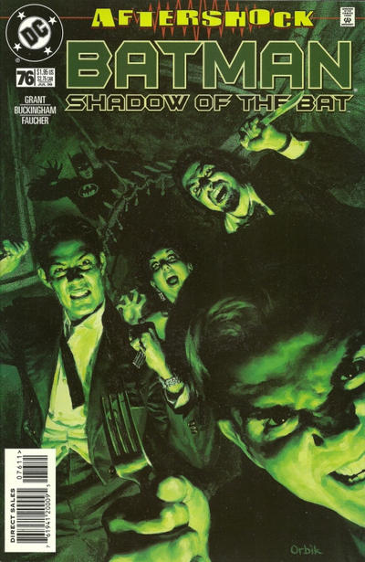 Cover for Batman: Shadow of the Bat (DC, 1992 series) #76 [Direct Sales]