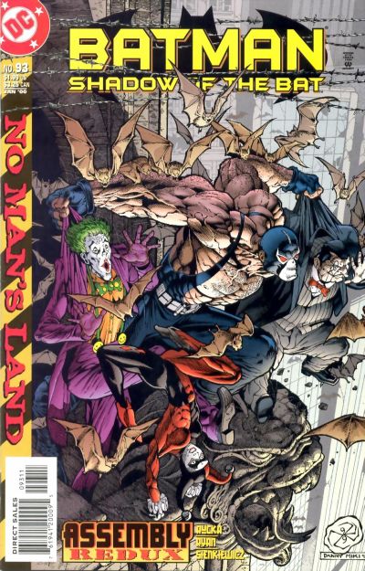 Cover for Batman: Shadow of the Bat (DC, 1992 series) #93 [Direct Sales]
