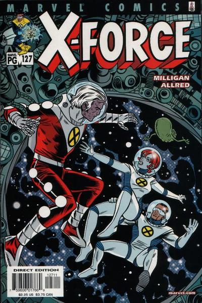 Cover for X-Force (Marvel, 1991 series) #127 [Direct Edition]