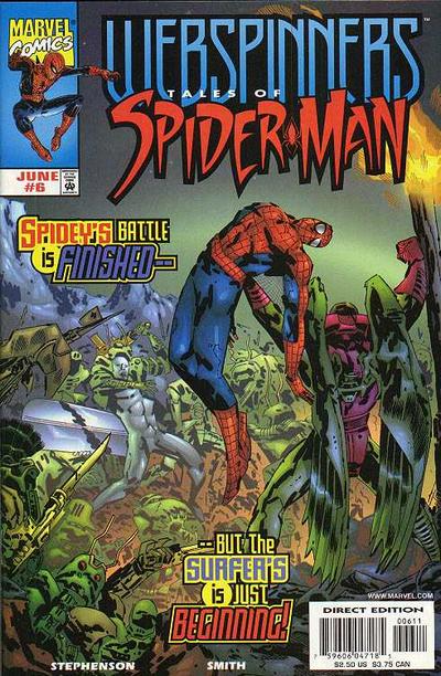 Cover for Webspinners: Tales of Spider-Man (Marvel, 1999 series) #6 [Direct Edition]