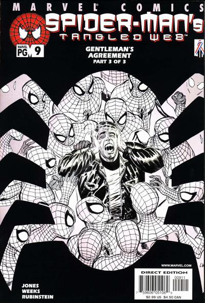 Cover for Spider-Man's Tangled Web (Marvel, 2001 series) #9