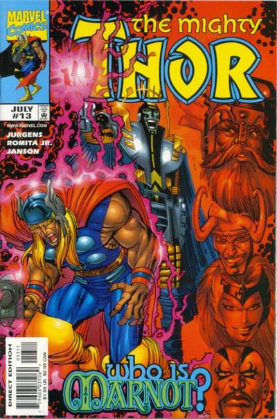 Cover for Thor (Marvel, 1998 series) #13