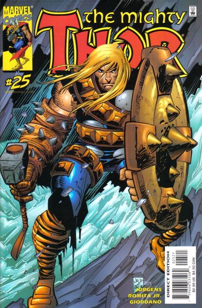 Cover for Thor (Marvel, 1998 series) #25 [Direct Regular Edition]