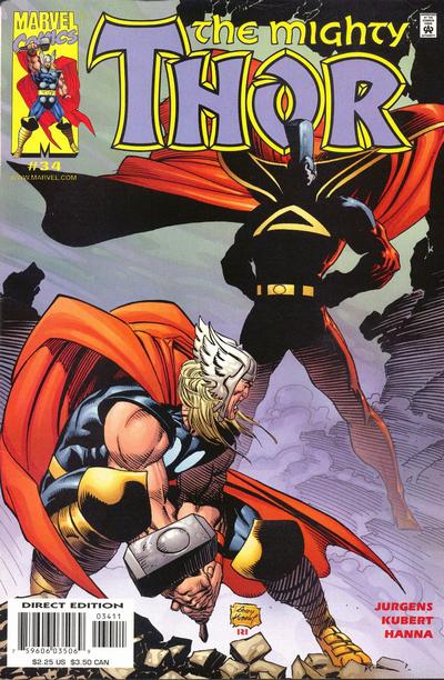 Cover for Thor (Marvel, 1998 series) #34