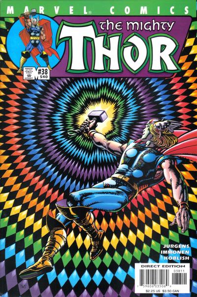 Cover for Thor (Marvel, 1998 series) #38 (540)