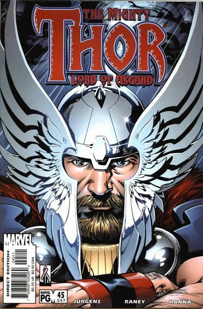 Cover for Thor (Marvel, 1998 series) #45 (547) [Direct Edition]