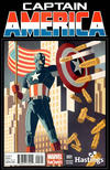 Cover Thumbnail for Captain America (2013 series) #1 [Hastings Exclusive Variant - Paolo Rivera]