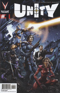 Cover Thumbnail for Unity (Valiant Entertainment, 2013 series) #1 [Cover E - Pullbox Exclusive - Clayton Crain]