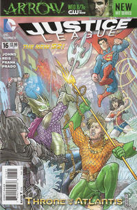Cover Thumbnail for Justice League (DC, 2011 series) #16 [Langdon Foss Cover]