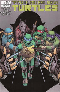 Cover Thumbnail for Teenage Mutant Ninja Turtles (IDW, 2011 series) #25 [Cover RI - Incentive Mark Buckingham Variant]